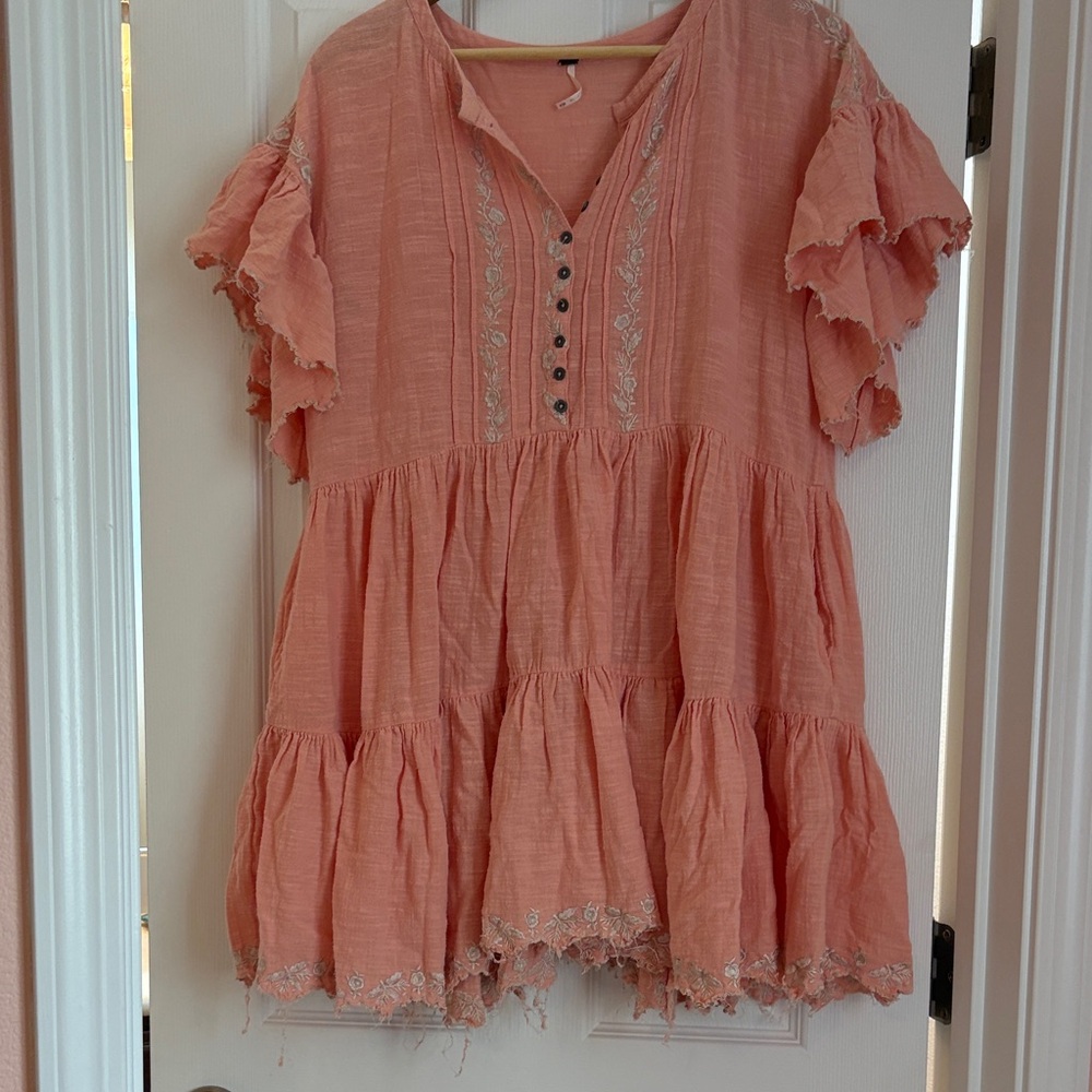 Free People Peach dress